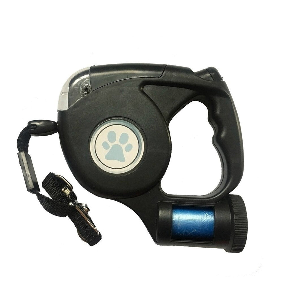 LED Retractable Dog Leash - My Pet Collective LED Retractable Dog Leash