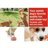 Interactive Fried Chicken Plush Toy for Dogs - Squeaky Treat Puzzle Game for Medium to Large Breeds, Perfect Valentine's Day Gift!