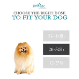 Effective Anti-Motion Sickness Relief for Medium Dogs - 20 Caplets for Disorientation and Dizziness