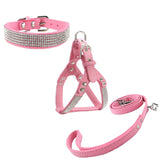 Newtensina Diamante Dog Collar & Harness Set - My Pet Collective Newtensina Diamante Dog Collar & Harness Set