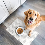 Premium Waterproof Pet Feeding Mat for Dogs and Cats - Non-Slip Large Food and Water Mat for Easy Floor Protection and Cleaning