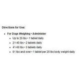 Natural Care Advanced Mobility Chews for Dogs - Liver Flavor, 45 Count - Hip & Joint Support