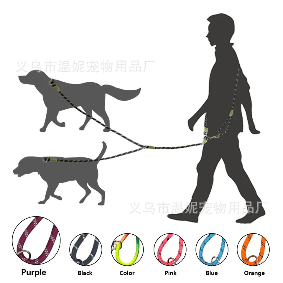 Amazon Best-Selling Reflective Nylon Dog Leash - My Pet Collective Amazon Best-Selling Reflective Nylon Dog Leash