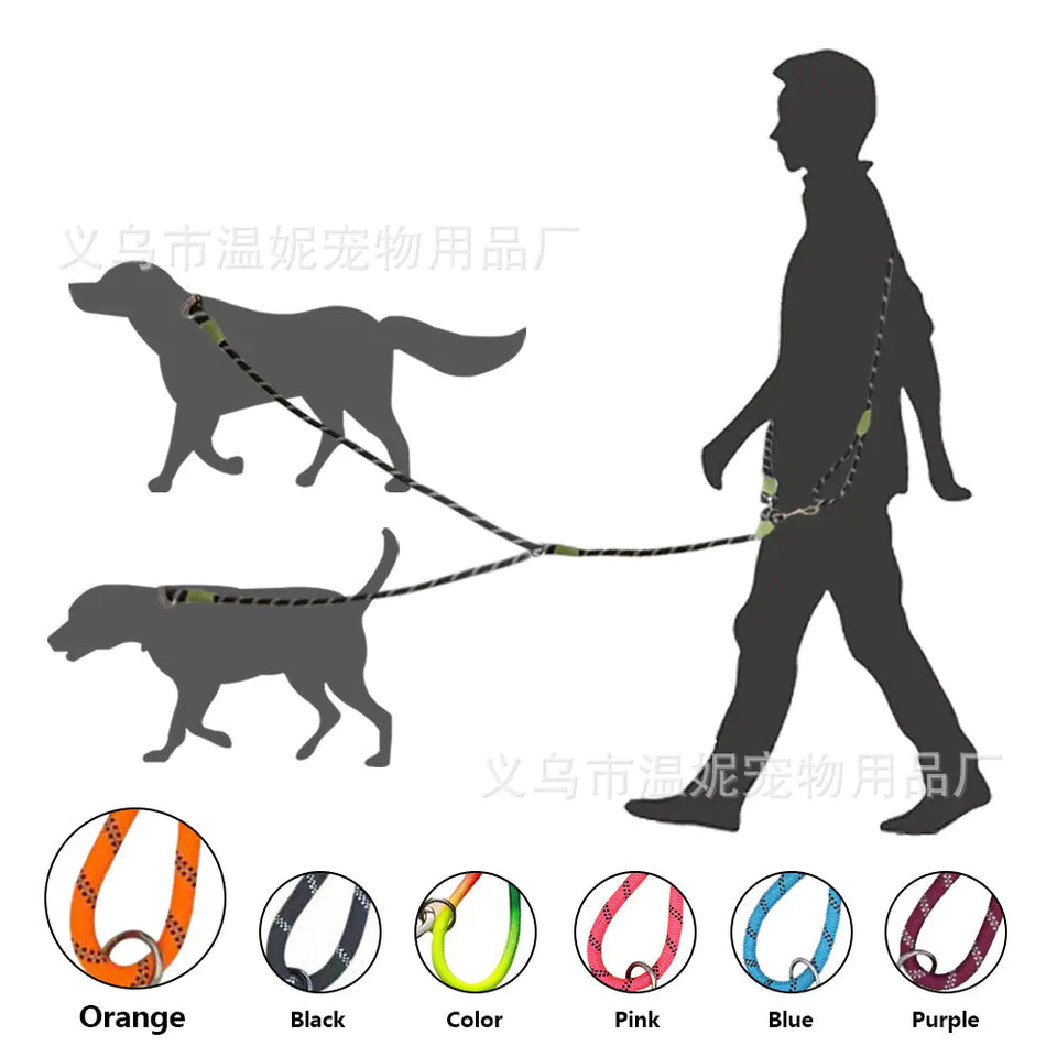 Amazon Best-Selling Reflective Nylon Dog Leash - My Pet Collective Amazon Best-Selling Reflective Nylon Dog Leash