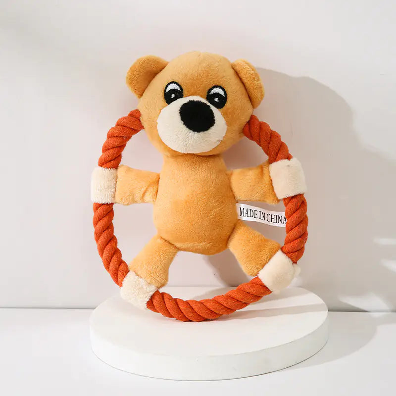 Pet Toys Flying Discs - Pig, Duck, Bear Designs - My Pet Collective