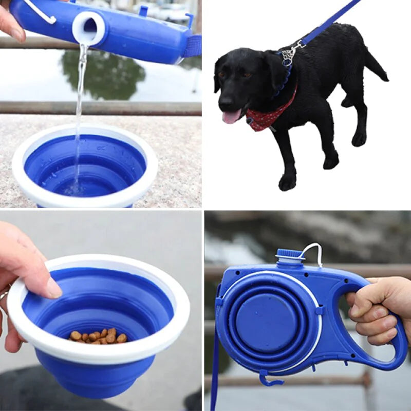 Pet Supplies With Water Bottle, Cup, Pet Rope - My Pet Collective Pet Supplies With Water Bottle, Cup, Pet Rope