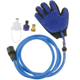 Pet Bath & Massage Glove with Shower Sprayer - My Pet Collective Pet Bath & Massage Glove with Shower Sprayer