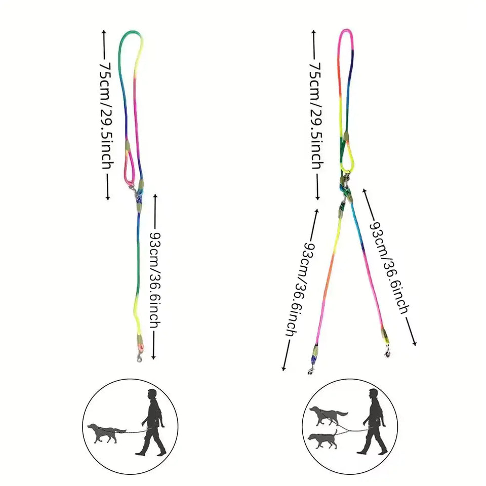 Amazon Best-Selling Reflective Nylon Dog Leash - My Pet Collective Amazon Best-Selling Reflective Nylon Dog Leash