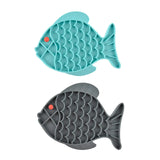 CalmiFish™ Lick Mat Duo for Dogs - My Pet Collective CalmiFish™ Lick Mat Duo for Dogs