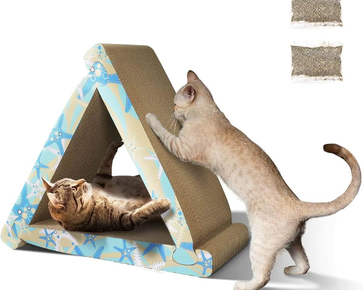 TriClaw™ 3-in-1 Cat Scratcher Set - My Pet Collective TriClaw™ 3-in-1 Cat Scratcher Set