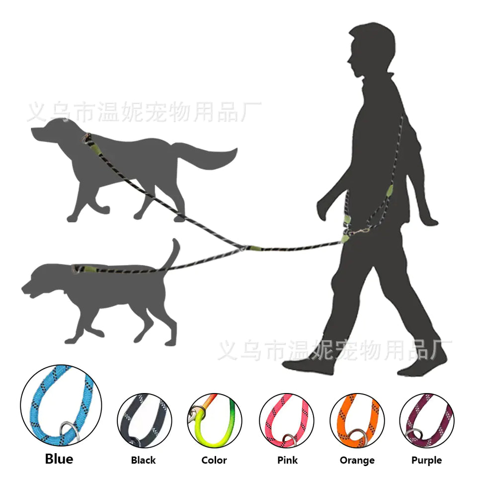 Amazon Best-Selling Reflective Nylon Dog Leash - My Pet Collective Amazon Best-Selling Reflective Nylon Dog Leash