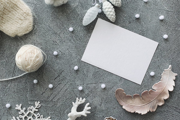 a table topped with lots of different types of christmas decorations