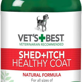 Revitalize Your Dog's Coat: Shed & Itch Relief Supplements for Skin Irritation