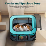 Ultimate Portable Foldable Dog Playpen - Perfect Indoor & Outdoor Puppy Crate Kennel House
