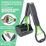Ultimate Heavy-Duty Dog Pooper Scooper with 31.5-Inch Handle - Perfect for All Dog Sizes, Includes Waste Bags, Portable & Durable for Grass and Gravel Cleanup