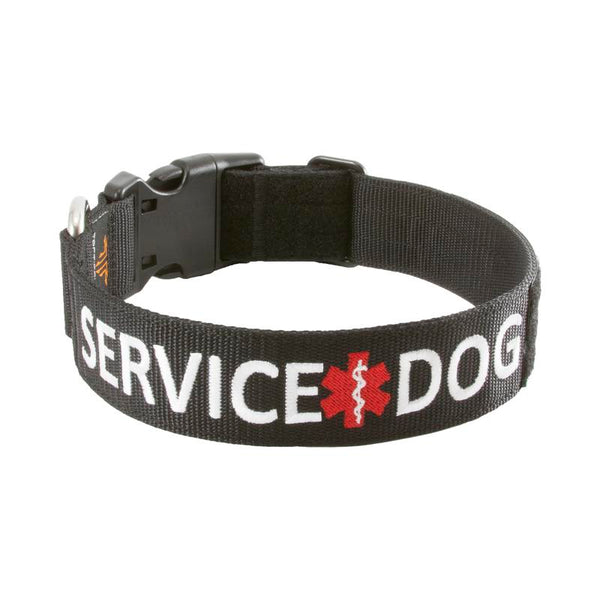 Tacticollar - Service Dog Collar, Nylon, Adjustable, Embroidery