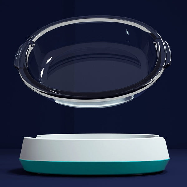 Pet glass bowl