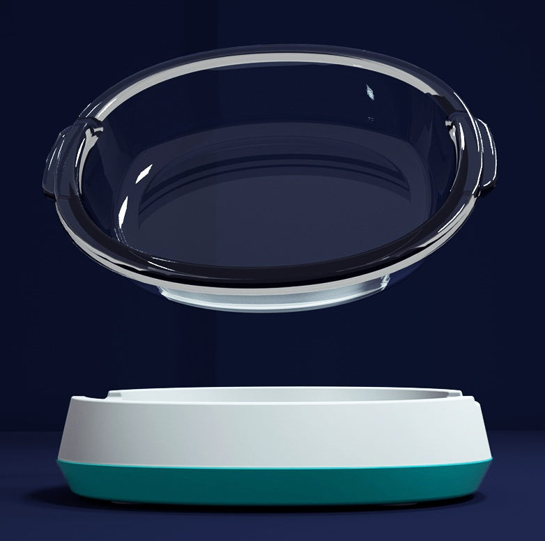 Pet glass bowl