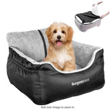  Dog Car Seat for Small Dogs, Fully Detachable and Washable 