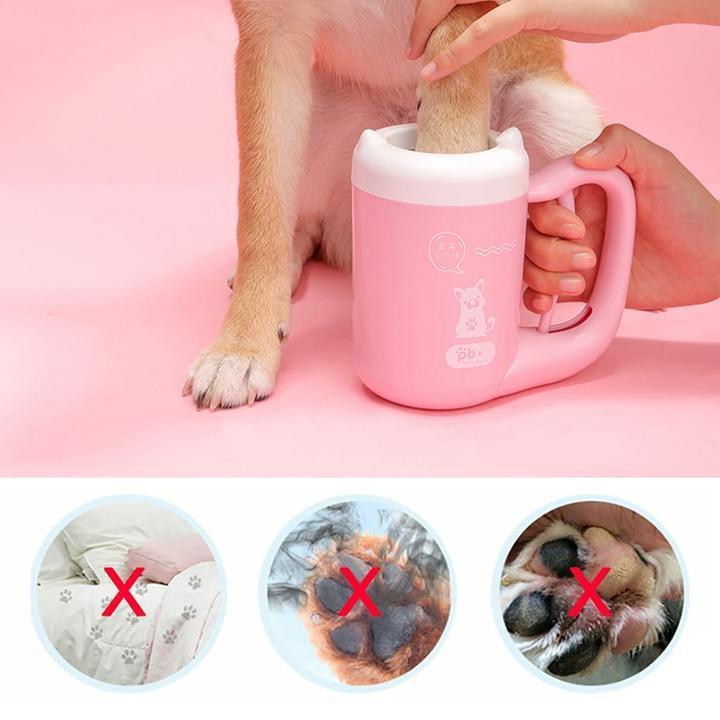 Portable Dog Paw Cleaner - My Pet Collective Portable Dog Paw Cleaner