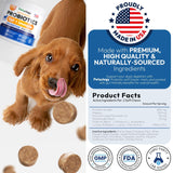 Delicious Probiotic Chews for Dogs - 170 Digestive Enzymes & Prebiotics for Optimal Gut Health!