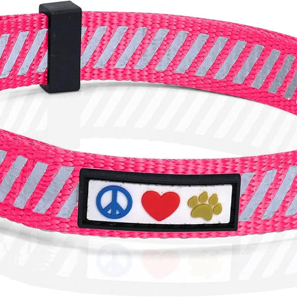 Adjustable Reflective Dog Collar for Dog and Puppies 