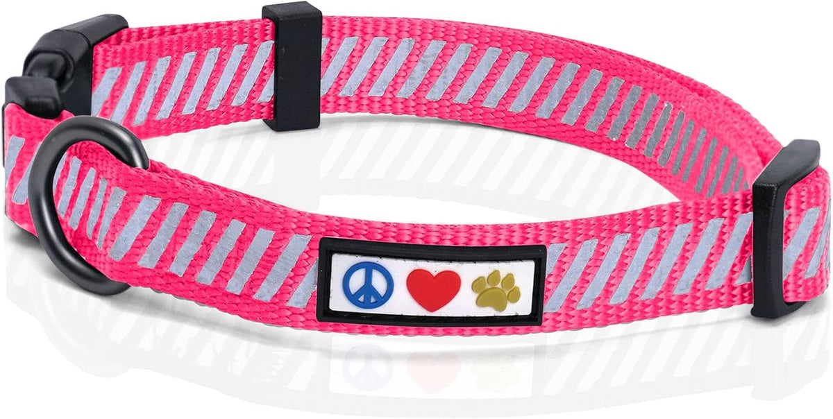 Adjustable Reflective Dog Collar for Dog and Puppies 