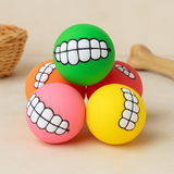 Squeaky Rubber Teeth Pet Toy - My Pet Collective Squeaky Rubber Teeth Pet Toy