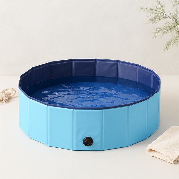 Foldable Pet Swimming Pool - My Pet Collective Foldable Pet Swimming Pool