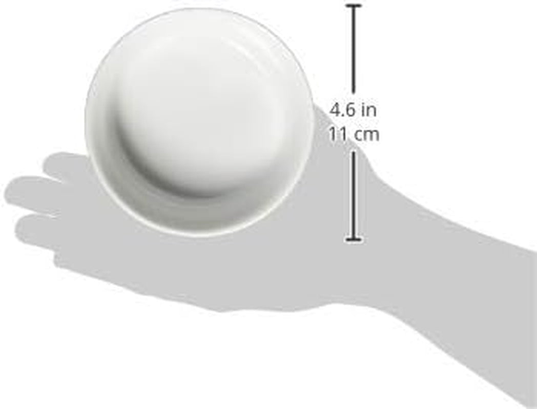Paw & Patch Nautical Blue Small Ceramic Pet Bowl for Dogs and Cats - 4.25" x 2" with Non-Slip Base