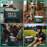 Ultimate Pet First Aid Kit: Essential Emergency Supplies for Dogs & Cats - Perfect for Home, Hiking, Traveling & Camping!