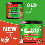 Premium Hip & Joint Soft Chews for Senior Dogs - Natural Arthritis Relief with Glucosamine, Chondroitin & Turmeric for Enhanced Mobility