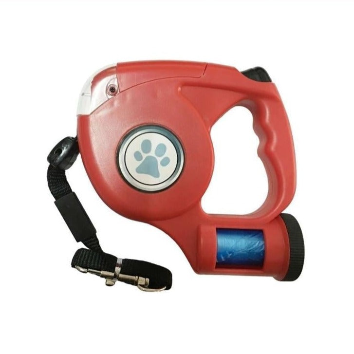 LED Retractable Dog Leash - My Pet Collective LED Retractable Dog Leash
