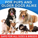 Omega 3 Fish Oil Treats for Dogs - 180 Soft Chews for Shedding, Skin Allergies, Itch Relief & Joint Health - Premium Salmon Oil with EPA & DHA for a Healthy Coat