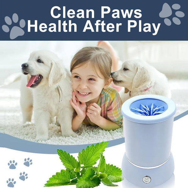 Electric Dog Paw Cleaner and Massager 