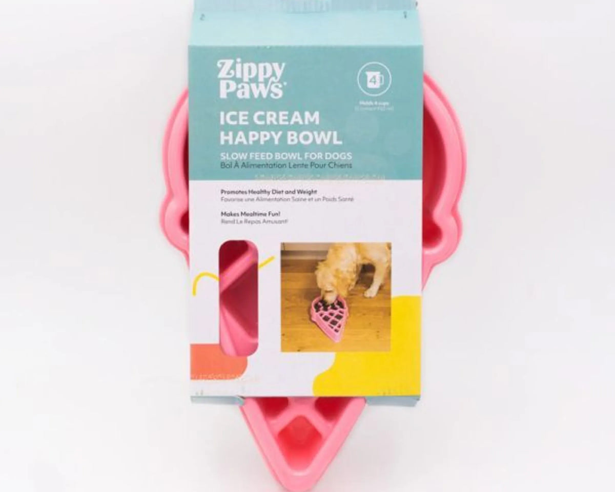 ZippyPaws Happy Bowls - Ice Cream