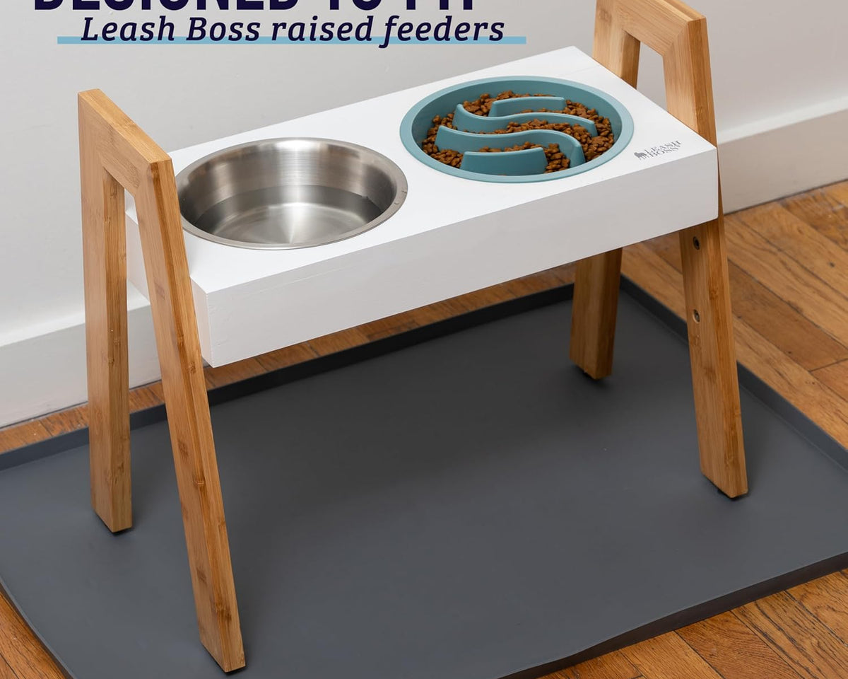 Puzzle Slow Feeder Dog Bowl - 2-Cup Capacity with 7.5-8 Inch Opening Suitable for All Breeds