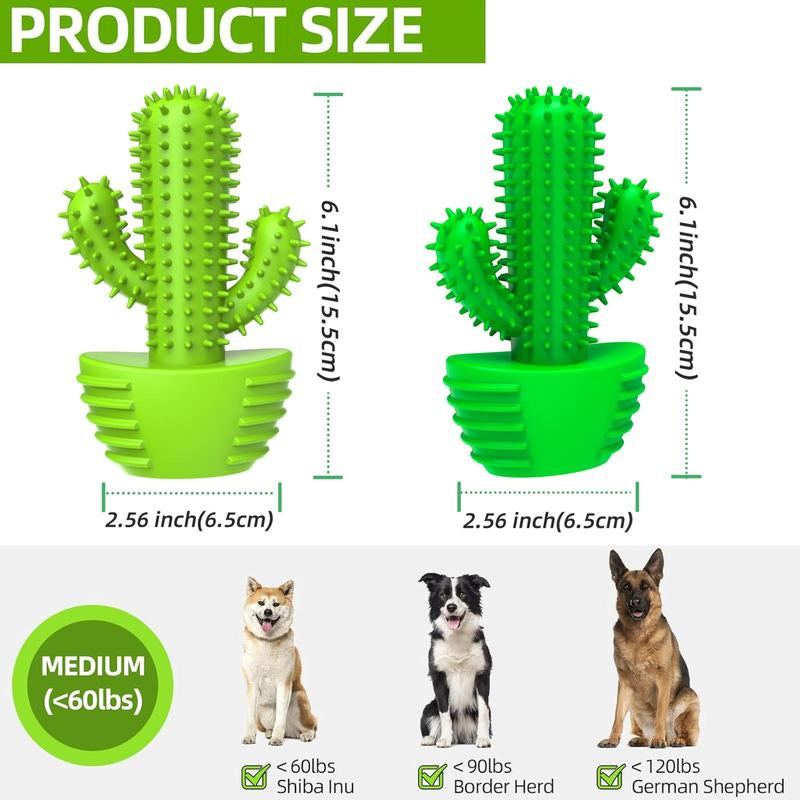 Cactus Shaped Dog Chew Toy