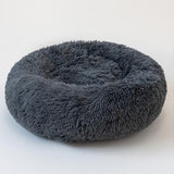 Luxurious Round Plush Pet Beds for Small Dogs and Cats - The Ultimate Cozy Nest for Your Furry Companions