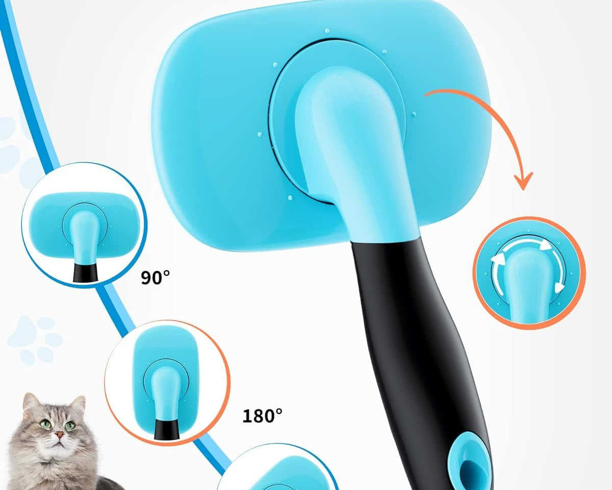Dog Brush Cat Brush Pet Grooming Brush- Shedding Grooming Tools