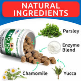 No Poo Treats - Effective Coprophagia Solution for Dogs - Probiotics & Enzymes for Digestive Health & Fresh Breath - Made in USA - 180 Chews
