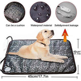 Premium Waterproof Electric Pet Heating Pad - Adjustable Temperature Bed for Cats & Dogs, Perfect for Indoor & Outdoor Use