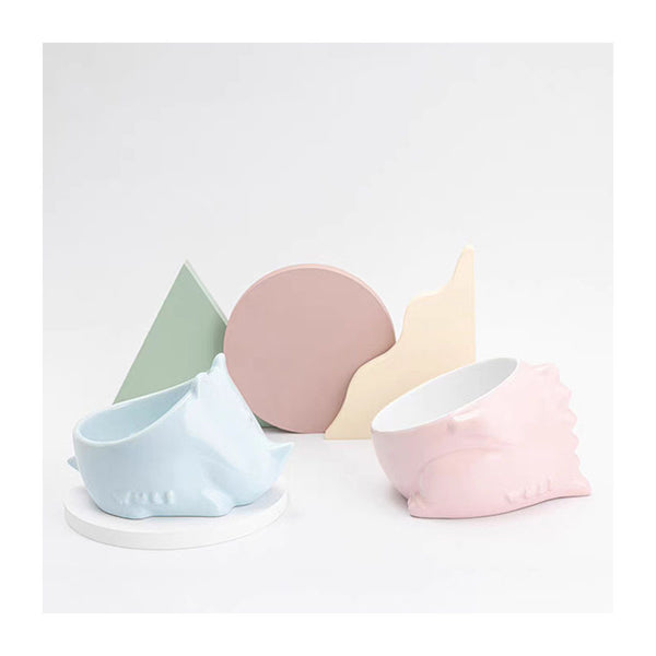 Cat Pet Bowl Ceramic Bowl Food Bowl Anti-tipping Animal Series Pet Ceramic Bowl