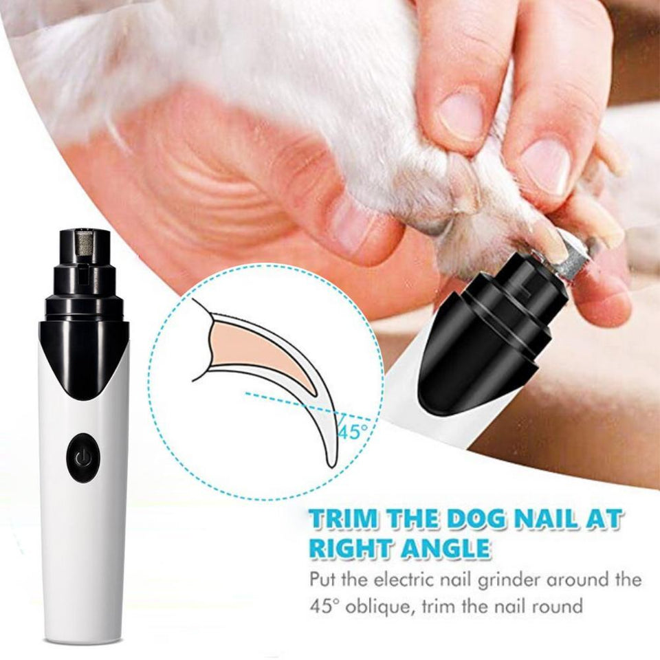 Rechargeable Pet Nail Clipper - My Pet Collective Rechargeable Pet Nail Clipper