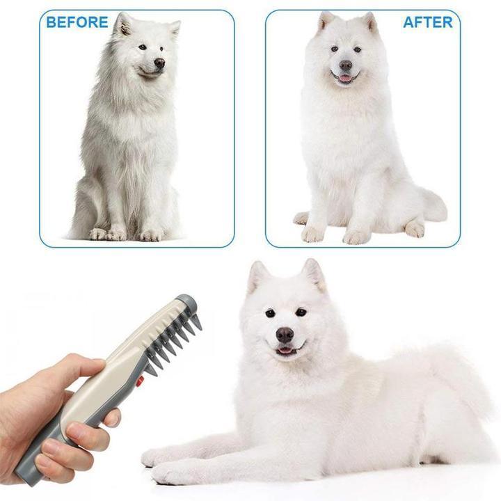 Electric Hair Trimming & Grooming Comb - My Pet Collective Electric Hair Trimming & Grooming Comb