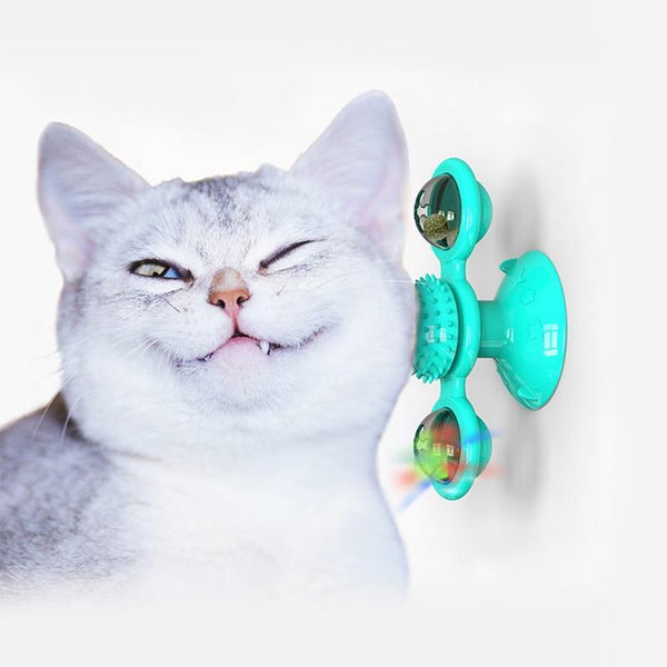 Scratch Hair Windmill Cat Toy - My Pet Collective Scratch Hair Windmill Cat Toy