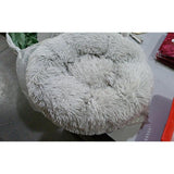 Luxurious Round Plush Pet Beds for Small Dogs and Cats - The Ultimate Cozy Nest for Your Furry Companions