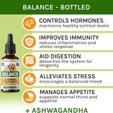 Adrenal Balance for Dogs and Cats - Natural Cushings Treatment with Ashwagandha, Licorice Root & Rhodiola Rosea - 2Oz Harmony Herbal Drops for Optimal Pet Health