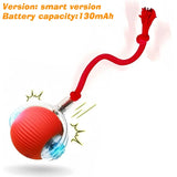 Interactive Automatic Rolling Dog Ball Toy - Rechargeable Smart Toy for Puppies and Dogs