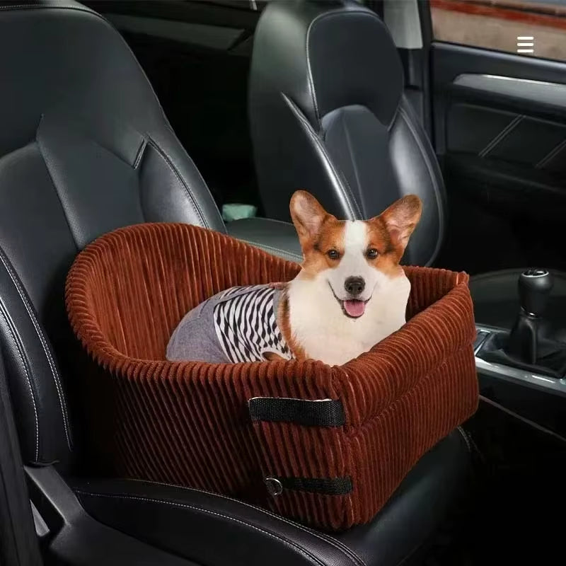 Ultimate Washable Dog Car Seat Cover & Cushion - Travel Comfort for Your Pet